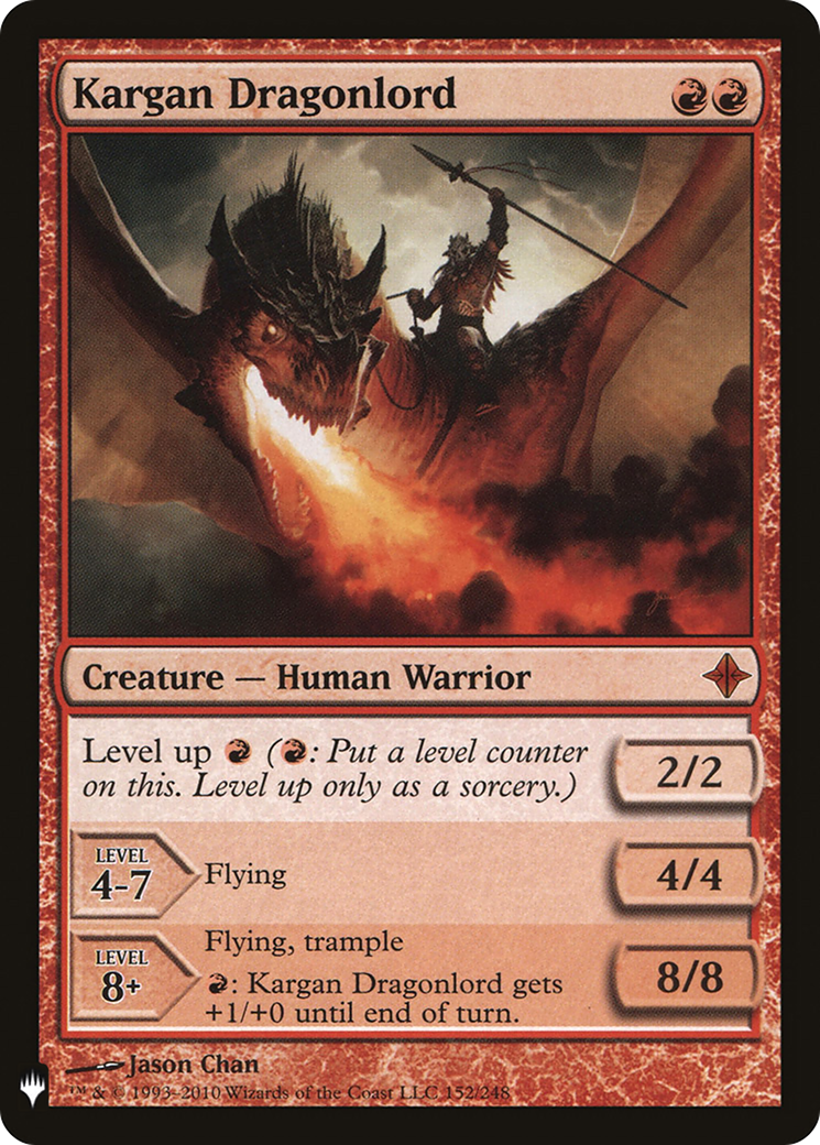 Kargan Dragonlord (MB1-987) - Mystery Booster - Premium MTG Single from Wizards of the Coast - Just $0.35! Shop now at Game Crave Tournament Store