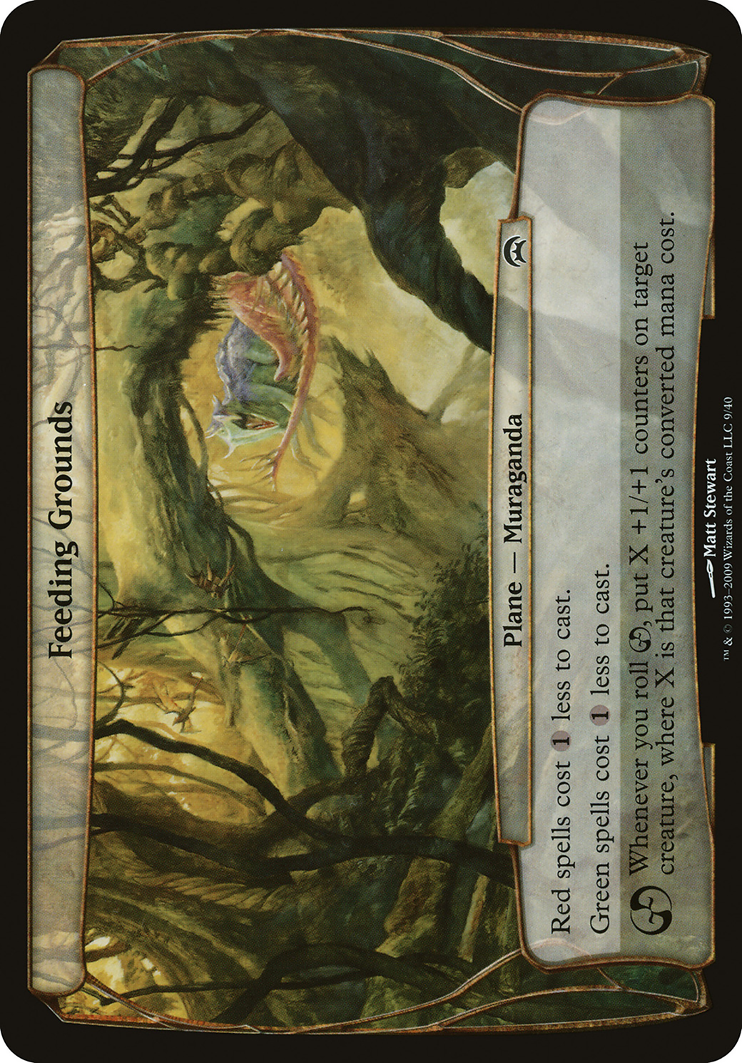 Feeding Grounds (OHOP-009) - Planechase Planes - Premium MTG Single from Wizards of the Coast - Just $2.40! Shop now at Game Crave Tournament Store