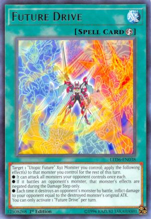 Future Drive (LED6-EN038) - Legendary Duelists: Magical Hero Unlimited - Premium Yugioh Single from Konami - Just $0.25! Shop now at Game Crave Tournament Store