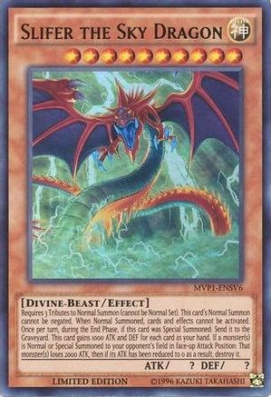 Slifer the Sky Dragon (UR) (MVP1-ENSV6) - The Dark Side of Dimensions Movie Pack: Secret Edition Limited - Premium Yugioh Single from Konami - Just $0.60! Shop now at Game Crave Tournament Store