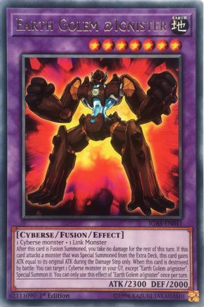 Earth Golem @Ignister (IGAS-EN041) - Ignition Assault 1st Edition - Premium Yugioh Single from Konami - Just $2.86! Shop now at Game Crave Tournament Store