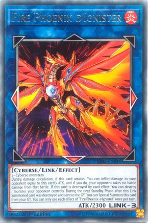 Fire Phoenix @Ignister (IGAS-EN046) - Ignition Assault 1st Edition - Premium Yugioh Single from Konami - Just $0.40! Shop now at Game Crave Tournament Store