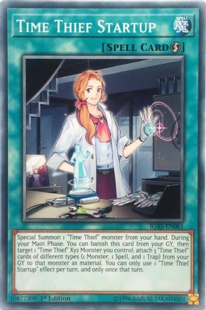 Time Thief Startup (IGAS-EN061) - Ignition Assault 1st Edition - Premium Yugioh Single from Konami - Just $0.13! Shop now at Game Crave Tournament Store