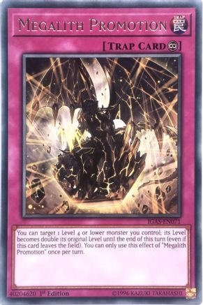 Megalith Promotion (IGAS-EN071) - Ignition Assault Unlimited - Premium Yugioh Single from Konami - Just $0.25! Shop now at Game Crave Tournament Store