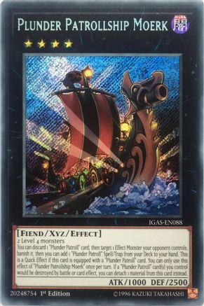 Plunder Patrollship Moerk (IGAS-EN088) - Ignition Assault 1st Edition - Premium Yugioh Single from Konami - Just $0.58! Shop now at Game Crave Tournament Store