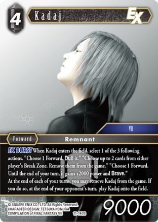 Kadaj EX - 11-140S (OPUS XI) - Premium Final Fantasy Single from Opus XI - Just $0.88! Shop now at Game Crave Tournament Store