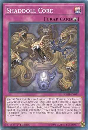 Shaddoll Core (SDSH-EN034) - Structure Deck: Shaddoll Showdown 1st Edition - Premium Yugioh Single from Konami - Just $0.25! Shop now at Game Crave Tournament Store