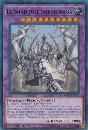 El Shaddoll Shekhinaga (SDSH-EN048) - Structure Deck: Shaddoll Showdown 1st Edition - Premium Yugioh Single from Konami - Just $0.25! Shop now at Game Crave Tournament Store