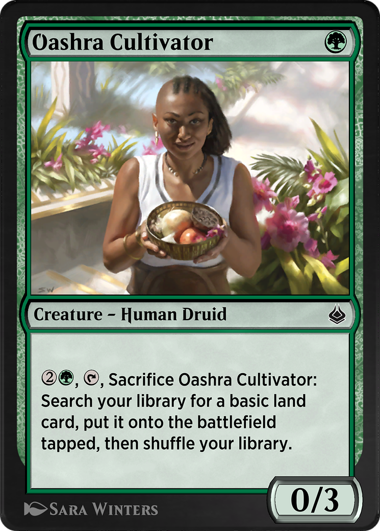 Oashra Cultivator (AKR-204) - Amonkhet Remastered - Premium MTG Single from Wizards of the Coast - Just $0! Shop now at Game Crave Tournament Store