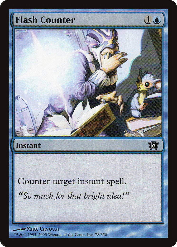 Flash Counter (8ED-78★) - Eighth Edition Foil - Premium MTG Single from Wizards of the Coast - Just $0.18! Shop now at Game Crave Tournament Store