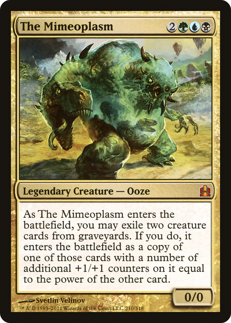 The Mimeoplasm (CMD-210) - Commander 2011 - Premium MTG Single from Wizards of the Coast - Just $0.17! Shop now at Game Crave Tournament Store