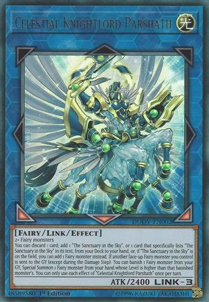 Celestial Knightlord Parshath (DUOV-EN002) - Duel Overload 1st Edition - Premium Yugioh Single from Konami - Just $0.78! Shop now at Game Crave Tournament Store