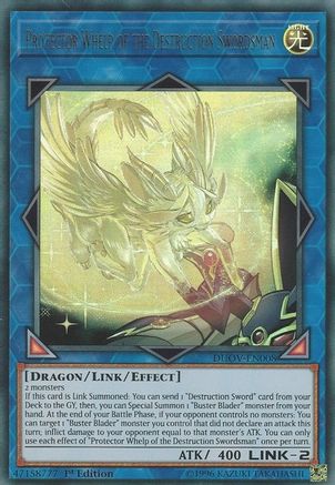 Protector Whelp of the Destruction Swordsman (DUOV-EN008) - Duel Overload 1st Edition - Premium Yugioh Single from Konami - Just $0.34! Shop now at Game Crave Tournament Store
