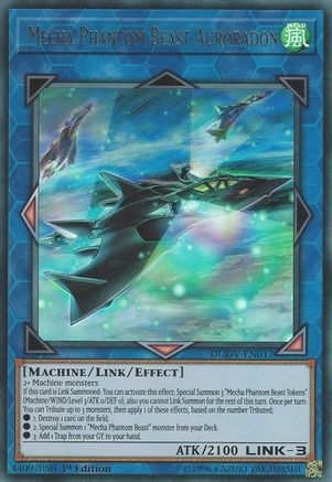 Mecha Phantom Beast Auroradon (DUOV-EN017) - Duel Overload 1st Edition - Premium Yugioh Single from Konami - Just $1.19! Shop now at Game Crave Tournament Store