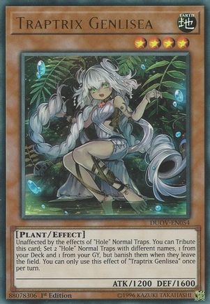 Traptrix Genlisea (DUOV-EN054) - Duel Overload 1st Edition - Premium Yugioh Single from Konami - Just $0.25! Shop now at Game Crave Tournament Store