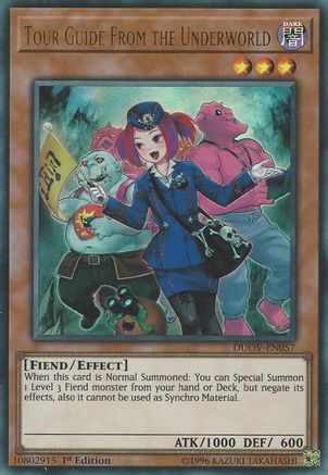 Tour Guide From the Underworld (DUOV-EN057) - Duel Overload 1st Edition - Premium Yugioh Single from Konami - Just $1.34! Shop now at Game Crave Tournament Store