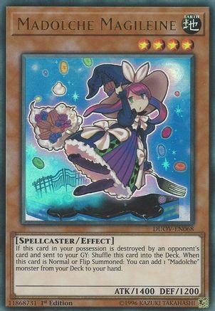 Madolche Magileine (DUOV-EN068) - Duel Overload 1st Edition - Premium Yugioh Single from Konami - Just $3.34! Shop now at Game Crave Tournament Store