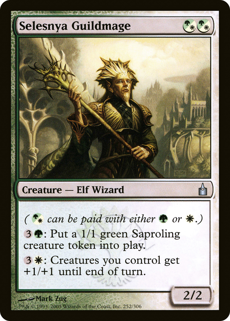 Selesnya Guildmage (RAV-252) - Ravnica: City of Guilds Foil - Premium MTG Single from Wizards of the Coast - Just $0.18! Shop now at Game Crave Tournament Store