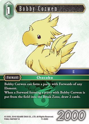 Bobby Corwen (OPUS XI) - Premium Final Fantasy Single from Opus XI - Just $0.25! Shop now at Game Crave Tournament Store