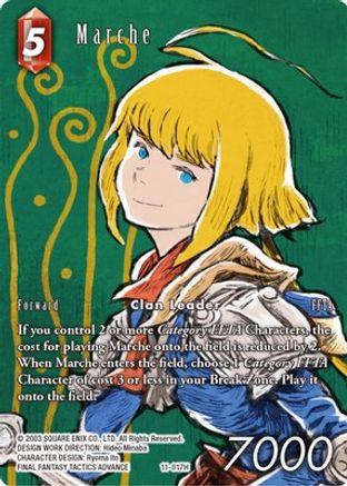 Marche (Full Art) (OPUS XI) Foil - Premium Final Fantasy Single from Opus XI - Just $7.79! Shop now at Game Crave Tournament Store