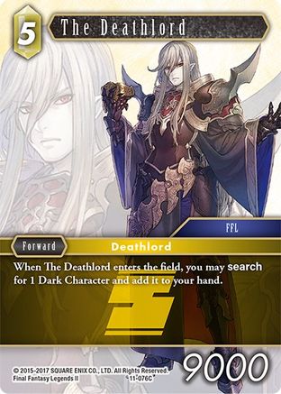 The Deathlord (OPUS XI) Foil - Premium Final Fantasy Single from Opus XI - Just $0.08! Shop now at Game Crave Tournament Store