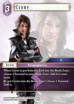 Crowe (OPUS XI) Foil - Premium Final Fantasy Single from Opus XI - Just $3.31! Shop now at Game Crave Tournament Store