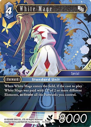 White Mage (OPUS XI) - Premium Final Fantasy Single from Opus XI - Just $0.25! Shop now at Game Crave Tournament Store