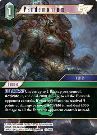 Pandemonium EX (OPUS XI) Foil - Premium Final Fantasy Single from Opus XI - Just $0.41! Shop now at Game Crave Tournament Store