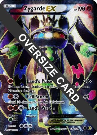 Zygarde EX - 54/124 54 - Jumbo Cards - Premium Pokemon Single from Nintendo - Just $2.36! Shop now at Game Crave Tournament Store