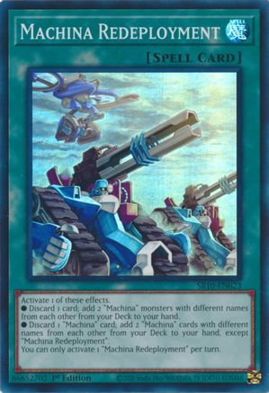Game Crave Tournament Store - Machina Redeployment (SR10-EN023)