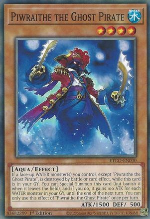 Piwraithe the Ghost Pirate (ETCO-EN000) - Eternity Code 1st Edition - Premium Yugioh Single from Konami - Just $0.25! Shop now at Game Crave Tournament Store
