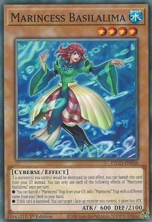 Marincess Basilalima (ETCO-EN006) - Eternity Code 1st Edition - Premium Yugioh Single from Konami - Just $0.25! Shop now at Game Crave Tournament Store