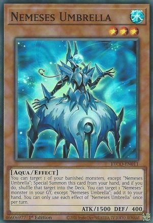 Nemeses Umbrella (ETCO-EN011) - Eternity Code 1st Edition - Premium Yugioh Single from Konami - Just $0.25! Shop now at Game Crave Tournament Store