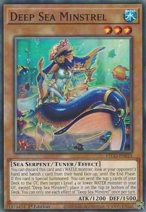 Deep Sea Minstrel (ETCO-EN015) - Eternity Code 1st Edition - Premium Yugioh Single from Konami - Just $0.40! Shop now at Game Crave Tournament Store