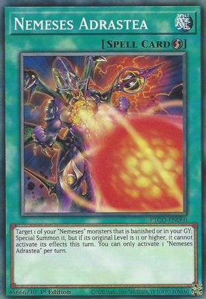 Nemeses Adrastea (ETCO-EN060) - Eternity Code 1st Edition - Premium Yugioh Single from Konami - Just $0.08! Shop now at Game Crave Tournament Store