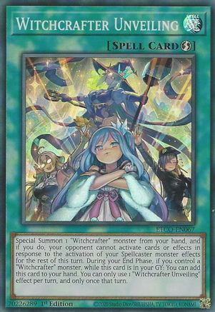 Witchcrafter Unveiling (ETCO-EN067) - Eternity Code 1st Edition - Premium Yugioh Single from Konami - Just $0.64! Shop now at Game Crave Tournament Store