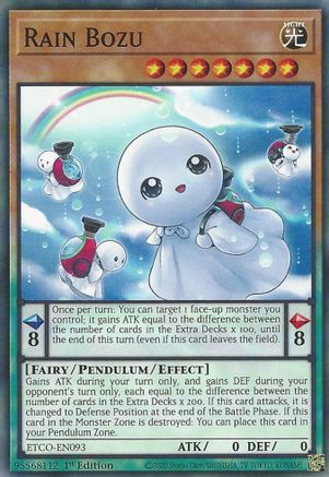 Rain Bozu (ETCO-EN093) - Eternity Code 1st Edition - Premium Yugioh Single from Konami - Just $0.25! Shop now at Game Crave Tournament Store