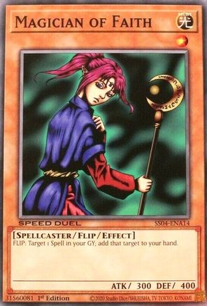 Magician of Faith (SS04-ENA14) - Speed Duel Decks: Match of the Millennium 1st Edition - Premium Yugioh Single from Konami - Just $0.98! Shop now at Game Crave Tournament Store