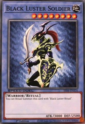 Black Luster Soldier (SS04-ENA16) - Speed Duel Decks: Match of the Millennium 1st Edition - Premium Yugioh Single from Konami - Just $1.29! Shop now at Game Crave Tournament Store