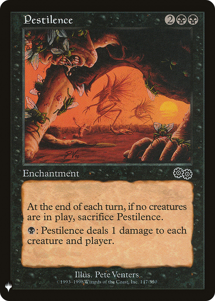 Pestilence (MB1-729) - Mystery Booster - Premium MTG Single from Wizards of the Coast - Just $0.30! Shop now at Game Crave Tournament Store
