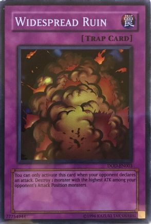 Widespread Ruin (EU) (DOD-EN003) - Dawn of Destiny Xbox Limited - Premium Yugioh Single from Konami - Just $3.19! Shop now at Game Crave Tournament Store