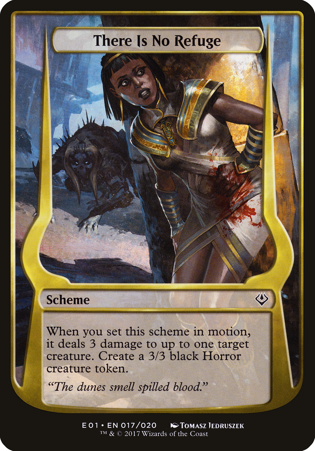 There Is No Refuge (OE01-17★) - Archenemy: Nicol Bolas Schemes - Premium MTG Single from Wizards of the Coast - Just $0.95! Shop now at Game Crave Tournament Store