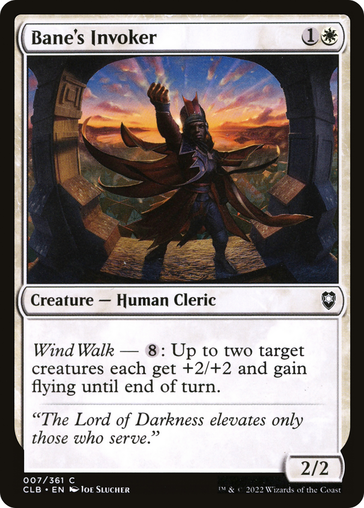 Bane's Invoker (CLB-007) - Commander Legends: Battle for Baldur's Gate - Premium MTG Single from Wizards of the Coast - Just $0.08! Shop now at Game Crave Tournament Store