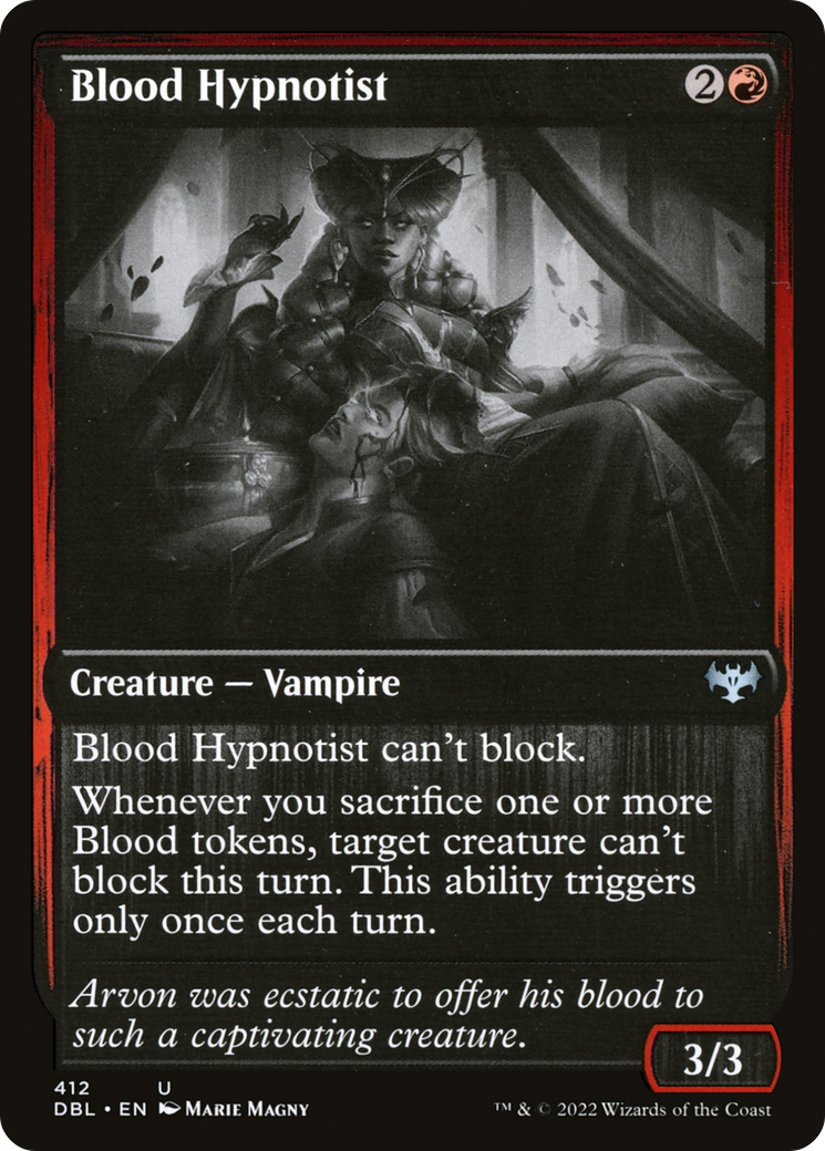Blood Hypnotist (DBL-412) - Innistrad: Double Feature - Premium MTG Single from Wizards of the Coast - Just $0.08! Shop now at Game Crave Tournament Store