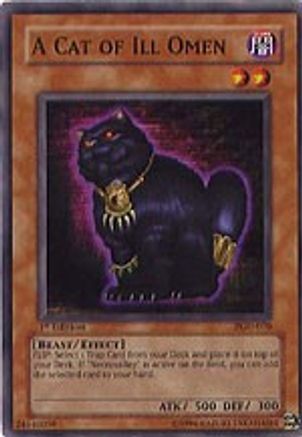 A Cat of Ill Omen (PGD-070) - Pharaonic Guardian Unlimited - Premium Yugioh Single from Konami - Just $1.70! Shop now at Game Crave Tournament Store