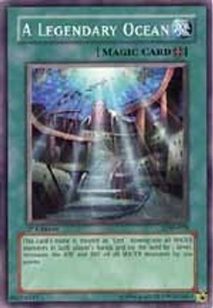 A Legendary Ocean (LOD-078) - Legacy of Darkness 1st Edition - Premium Yugioh Single from Konami - Just $0.39! Shop now at Game Crave Tournament Store