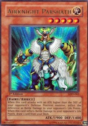 Airknight Parshath (LOD-062) - Legacy of Darkness 1st Edition - Premium Yugioh Single from Konami - Just $15.94! Shop now at Game Crave Tournament Store
