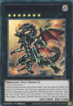 Red-Eyes Flare Metal Dragon (Purple) (LDS1-EN015) - Legendary Duelists: Season 1 1st Edition - Premium Yugioh Single from Konami - Just $0.74! Shop now at Game Crave Tournament Store