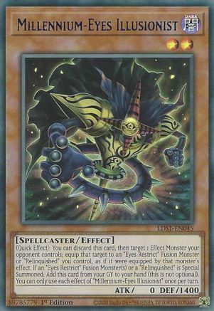 Millennium-Eyes Illusionist (Blue) (LDS1-EN045) - Legendary Duelists: Season 1 1st Edition - Premium Yugioh Single from Konami - Just $0.98! Shop now at Game Crave Tournament Store