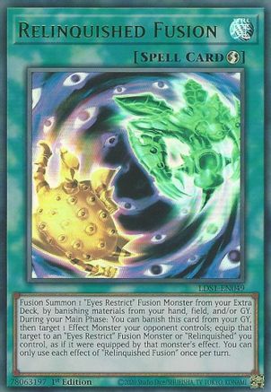Relinquished Fusion (Green) (LDS1-EN049) - Legendary Duelists: Season 1 1st Edition - Premium Yugioh Single from Konami - Just $0.44! Shop now at Game Crave Tournament Store
